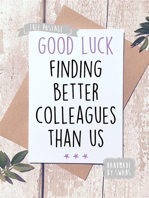 printable cards for coworkers farewell.